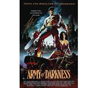 CX-Icons Army of Darkness cast Evil Dead pre-signed Photo Poster, 12 x 8 in | Unframed portrait photo poster printed on glossy photographic paper for indoor wall display.
