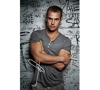 CX ICONS Theo James Signed Photograph 12 x 8 Inches (A4) Glossy Print for Living Room Decor