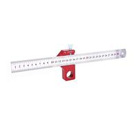 CX300-1 300mm Woodworking Square Ruler, Multifunction Hardware Scriber Measuring Tool for Height and Angle Measurement