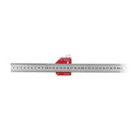 CX300-2 Woodworking Scribing Ruler, High Precision Angle Measuring Tool, Aluminum Alloy Carpenter Marking Ruler with 0.1mm Accuracy, Professional Measuring Tool for Woodworking,