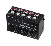 CX400 4 Input Sound Mixer Sound Management Sound Mixer for Music Lovers and Podcasters