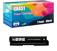 CX431 Toner Cartridge Compatible with Lexmark CS431 CX431 Printer, High-Yield Ideal for High-Volume Printing (Black)