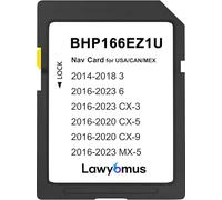 CX5 Navigation SD Card BHP166EZ1U - North America Maps, VIN-Locked, Plug & Play, Compatible with 2014-2018 Mazd*3, 2016-2023 Mazd*6 / CX3 / MX5, 2016-2020 Mazd* CX5 / CX9, VIN Check Required