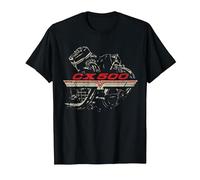 CX500 Engine Distressed Retro Design T-Shirt, Men, Black, XX-Large