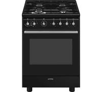 CX61GMBL 600mm 70l Concert Dual Fuel Cooker - Black