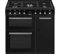Smeg Concert CX93GMBL 90cm Dual Fuel Range Cooker