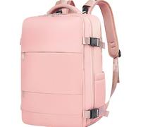 CXAFQ Pink Backpack, 42 * 30 * 20cm, Vacuum Backpack Travel Bag, Rucksack Bag for Women, Air Cushion Shoulder Strap Design, Waterproof Fabric, Integrating Business, Campus, and Travel Functions