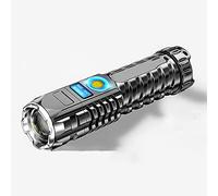 CXAPRDSH LED Tactical Flashlight, Super Bright High Lumen LED Flashlights Portable Outdoor Water Resistant Torch Light Zoomable Flashlight with 5 Light Modes