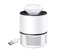 CXBL Electric Mosquito Killer with Trap Lamp, Chemical-Free USB Powered UV LED Light Photocatalyst Fly Bug Dispeller with Suction Fan for Indoor Home