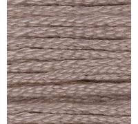 CXC Amo 1-35 Cross Stitch Embroidery Thread Skein Mouline, Colourfast Cotton Floss, Compatible with DMC (05 - Light Driftwood)