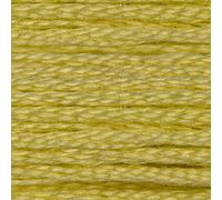 CXC Amo 1-35 Cross Stitch Thread, Colourfast Cotton Floss, Colour Matches DMC (11 - Light Tender Green)