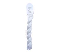 CXC B5200 Snow White Brilliant Cross Stitch Thread Cone, Colour Matches DMC, Embroidery Cotton Floss Cut by Metre (40 metres)