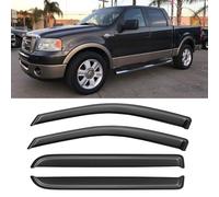 Cxdar Window Visors Rain Guards for 2004 2005 2006 2007 2008 Ford F150 SuperCrew, Window Vent Wind Shades Deflectors for 06 07 08 Lincoln Mark LT