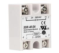 CXDFRSER Solid State Relay Single Phase SSR-25DA SSR-40DA SSR-40AA SSR-40DD SSR10/25/40/60/80/100A(DA,SSR-80A)