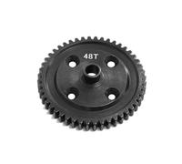 CXDOUDSW 46T 48T Steel Center Differential Gear E8082 Compatible With 1 7 Scale Car Upgrade Parts Fits KM WRC Style RC Cars(48T)