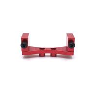 CXDOUDSW C14 C24 B14 B24 B16 B36 MN MN98 MN99S Servo Mount Holder Bracket Compatible with RC Car Front Axle Upgrade Parts Compatible With Various 1 10 Scale RC Models(Red)