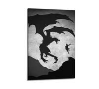 CXEEUDFFN Dragon Slayer Cartoon Poster Poster Decorative Painting Canvas Wall Posters And Art Picture Print Modern Family Bedroom Decor Posters 16x24inch(40x60cm)