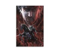 CXEEUDFFN Final Fantasy Game Poster Poster Decorative Painting Canvas Wall Posters And Art Picture Print Modern Family Bedroom Decor Posters 20x30inch(50x75cm)