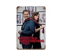 CXEEUDFFN Ghosts of Ex-girlfriends Movie PosterWall Decor Art Metal Tin Poster Modern Bar Decorations30x20cm