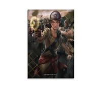 CXEEUDFFN Poster3 of The Walking Dead Game Poster Decorative Painting Canvas Wall Posters And Art Picture Print Modern Family Bedroom Decor Posters 24x36inch(60x90cm)