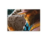 CXEEUDFFN Watch Dogs 2 Game Poster1 Poster Decorative Painting Canvas Wall Posters And Art Picture Print Modern Family Bedroom Decor Posters 08x12inch(20x30cm)