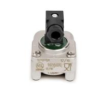 CXFCIHFT Micro turbine flow meter digital LCD display 5L/h G1/4 thread 12/24VDC power supply pulse 4-20mA(0.7mm caliber-01)