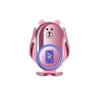 CXFFB Car Mobile Phone Holder for Rolls-Royce Black Badge SUV Air Vent Gravity Navigation Holder Car Emblem Accessories,Pink