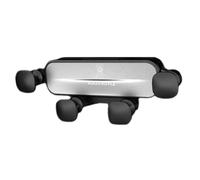 CXFFB Car Mobile Phone Holder for Rolls-Royce Black Badge SUV Air Vent Gravity Navigation Holder Car Emblem Accessories,Silver