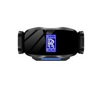 CXFFB Car Mobile Phone Holder for Rolls Royce Phantom Cullinan Ghost Wraith Dawn Air Vent Gravity Navigation Holder Car Emblem Accessories,Black