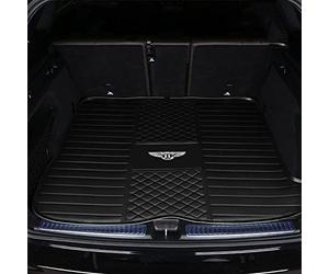 CXFFB Car Trunk Mat for Bentley Continental GTC Cabriolet 1.Gen/Continental GTC Speed 2006-2011 Waterproof Leather Cargo Liner Mat Cover Anti-Scratch Boot Protector Cover Accessories,A