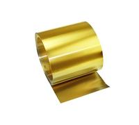 CXGBQSJ Brass Strip, 0.4mm Thickness, Easy to Cut and Bend for Hobby Craft, Decorative Models, Metal Repairs and Industrial Applications,0.4x30mm