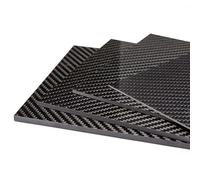 CXGBQSJ Carbon Fiber Sheet 3K Matte Surface, Lightweight High Strength Carbon Fiber Board Panel for Industrial Use and Engineering Projects,8mm,150x100mm