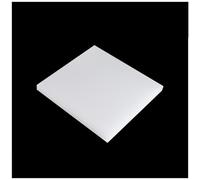 CXGBQSJ PA Nylon Sheet for CNC Machining White Engineering Plastic Panel High Strength Wear Resistant Plate Industrial Parts, Gear,400 * 400 * 2mm