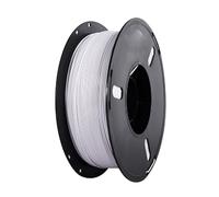 CXGBQSJ PLA 3D Printing Filament 1.75mm Durable Bioplastic Consistent Diameter Easy to Print Smooth Finish for Industrial Prototyping,Matte White