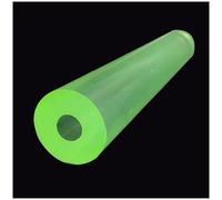 CXGBQSJ PU Hollow Rod Polyurethane Plastic Tube for Machining and DIY Applications Heat Resistant Cuttable Bar for Crafting and Industrial Repairs,OD 30*ID 8mm