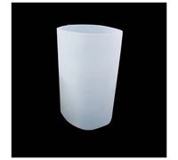 CXGBQSJ Silicone Tubing Length 1m Inner Diameter 40mm Translucent Flexible Silicone Rubber Hose for Transfer Pump Accessories,40x45mm