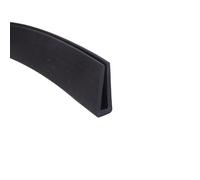 CXGBQSJ U Rubber Shaped Sealing Strip Length 1m Flexible Edge Trim Weatherproof Seal for Door Window Cabinet Gap Filling Soundproof Insulation,13x6mm