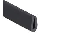 CXGBQSJ U Shaped Rubber Seal Strip Length 1m Flexible Weatherproof for Door Window Cabinet Gap Filling Noise Reduction Insulation Industrial Use,11x6mm