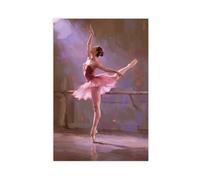 CXGFEFFG Ballet Leap Spotlight-5 Canvas Poster Bedroom Decor Landscape 12x18inch(30x45cm)