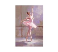 CXGFEFFG Ballet Leap Spotlight-6 Canvas Poster Wall Art Decor Print Picture Paintings 12x18inch(30x45cm)