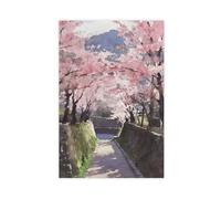 CXGFEFFG Philosopher's Path Spring 43 Canvas Poster Wall Art Decor Print Picture Paintings 16x24inch(40x60cm)