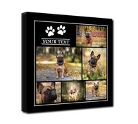 CXHOSTENT Canvas Prints with Your Photos Personalized Pictures Wall Art Customized Multi Collage Photo Canvas for Home Decor Framed (Custom-A11, 40.00 x 40.00 cms)