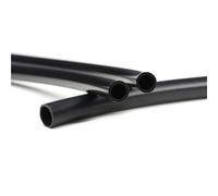 Cxiang-Silicone Hose Tube 5Meter PA6 Nylon Tube 2mm 4mm 6mm 8mm 9mm 10mm 12mm Pneumatic Air Compressor Smooth Rigid High Pressure PA Oil Pipe, High Temperature Resistance(Black,ID 4mm x OD 6mm)