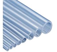 Cxiang-Silicone Hose Tube Food Grade Transparent Silicone Rubber Hose ID1 2 3 4 5 6 7 8 9 10mm OD Flexible Nontoxic Silicone Tube Clear Soft, High Temperature Resistance(2M,OD 14xID 12mm)