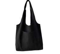 CXIAOSJUN Solid color blank hand-painted canvas bag, women's single shoulder simple artistic travel large capacity student class backpack bag