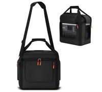 Cxinesbag Portable Power Station Case Compatible with Anker SOLIX C1000/C800/C800 Plus - Quick Access Carrying Bag with Shoulder Strap and Multiple Pockets (Black)