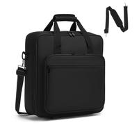Cxinesbag Soft DJ Gig Bag, Padded Nylon Mixer Case with Removable Strap, DJ Mixer Bag Compatible with Rodecaster Pro II, TC Helicon GoXLR, MG10XU 10 Channel Mixer Board (15.4" x 15" x 5.1")