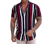 CXKOLD Denim Shirts for Men Mens Short Sleeve t Shirt Mens Tank Tops Zip Polo Shirt Men Plain White t Shirt Mens Polo Shirts for Men Adult White Mens Summer Shirts Blue Shirt Mens Pullovers with Zip