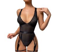CXKOLD satin nightdress for women sex tie up lingerie btsm lingerie sets for women uk red women's baby dolls, chemises & negligees bodystocking rave outfits stretchy suit one size