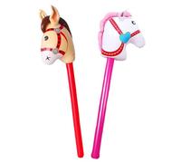 CXKPVFN Inflatable Stick Horses,Inflatables Horse Head Baton,Cute Entertainment Animal Toy,Inflatable Horses Heads Sticks Inflatables Animal Head Sticks for Kids Indoor and Outdoor Entertainment Toys